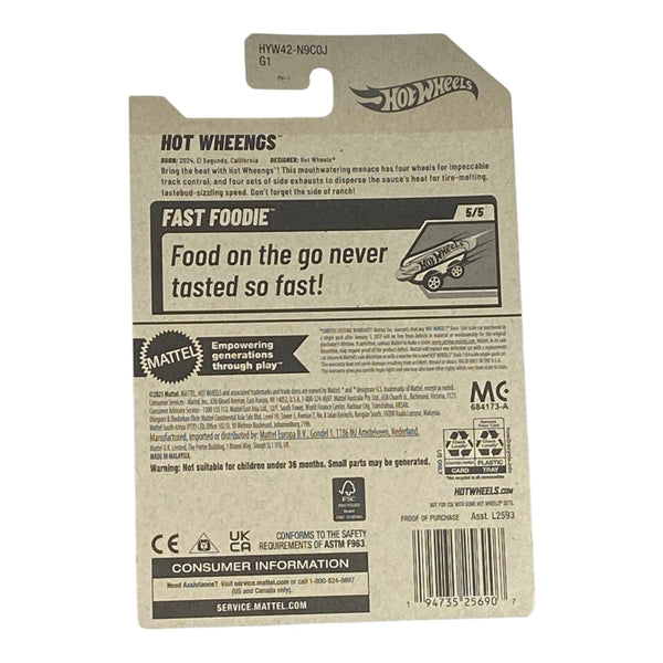 Hot Wheels Hot Wheengs - Fast Food Series 5/5