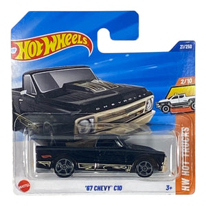 Hot Wheels '67 Chevy C10 - Hot Wheels HW Hot Trucks Series 2/10 Short Card