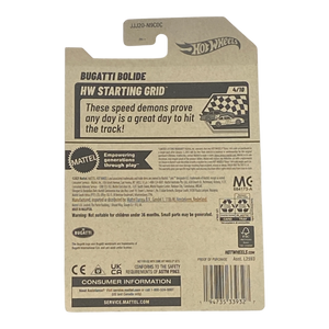 Hot Wheels Bugatti Bolide - HW Starting Grid Series 4/10 - Echo Six Hobbies