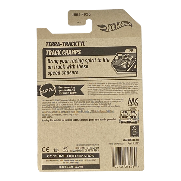 Collectors World Toys Hot Wheels Terra-Tracktyl | Track Champs Series 1/5