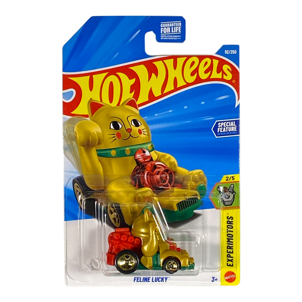 Collectors World Toys Hot Wheels Feline Lucky | Experimotors Series 2/5