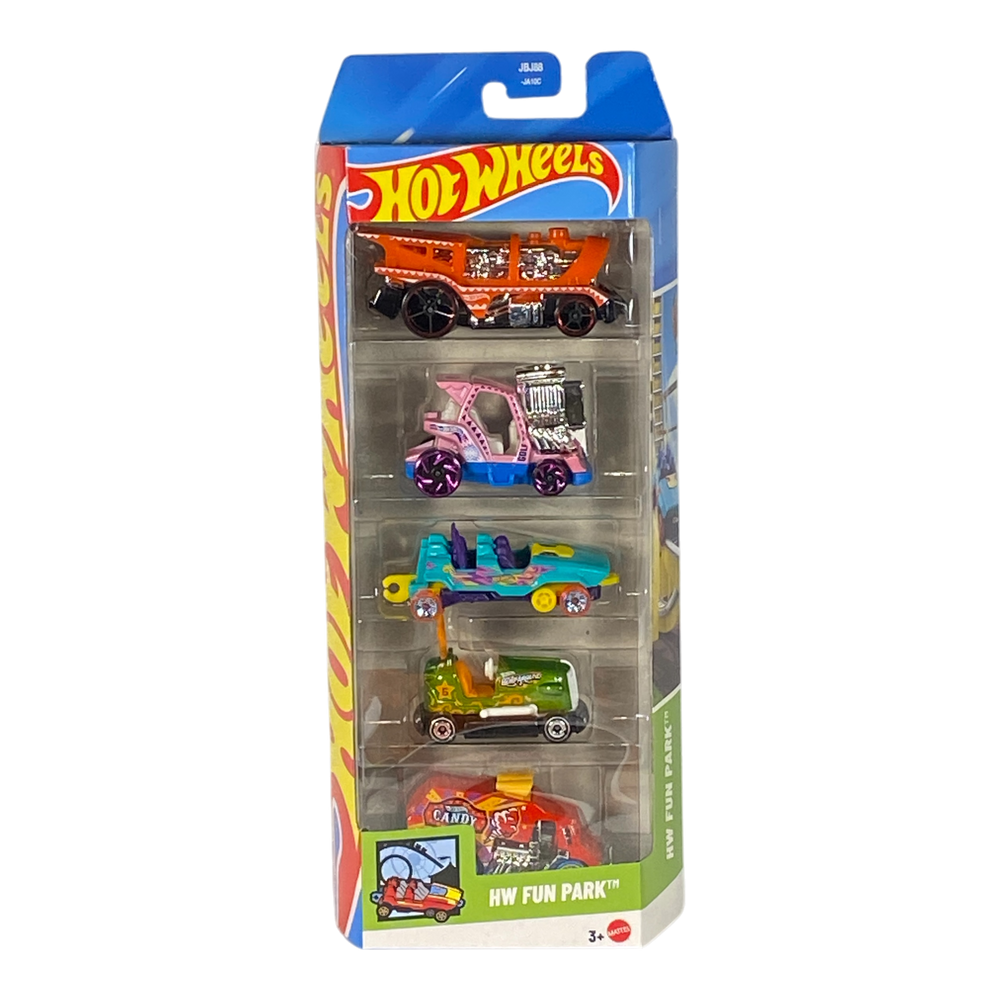 Collectors World Toys Hot Wheels Fun Park | 5 Pack Edition