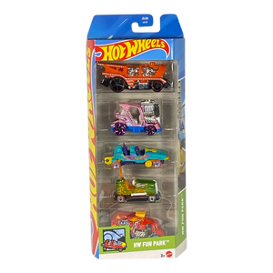 Collectors World Toys Hot Wheels Fun Park | 5 Pack Edition