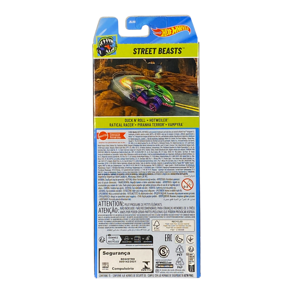 Collectors World Toys Hot Wheels 5 Pack Set | Street Beasts