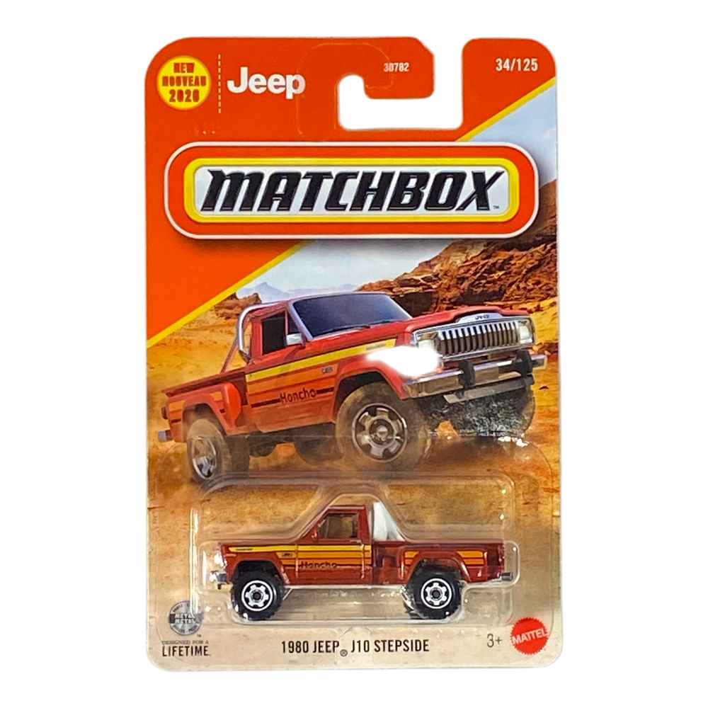 Collectors World Toys Matchbox 1980 Jeep J10 Stepside | 2026 Matchbox Series 34/125