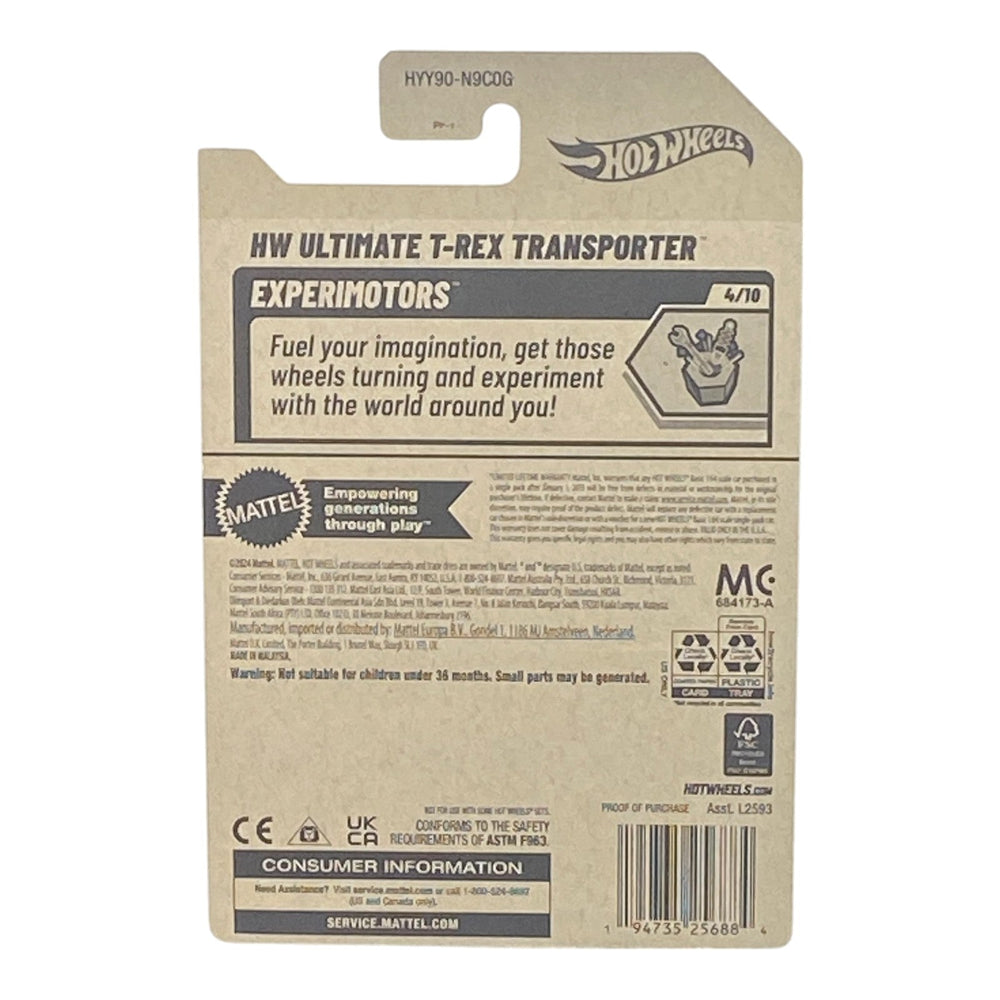 Hot Wheels Ultimate T-Rex Transporter - Experimotors Series 4/10