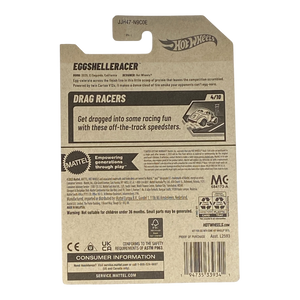Collectors World Toys Hot Wheels EggShelleRacer | Drag Racers Series 4/10