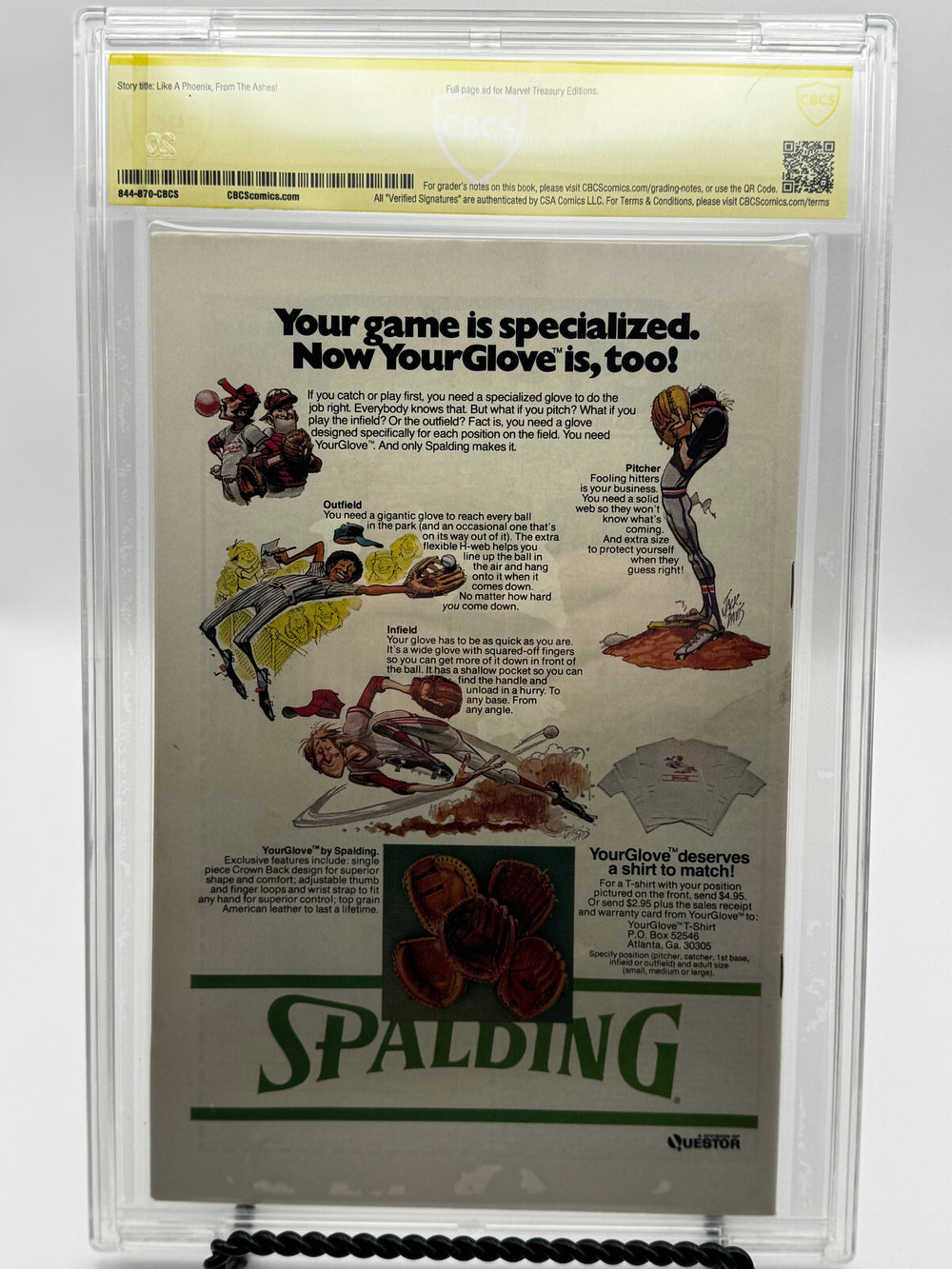 X-Men #101 CBCS 6.0 Yellow Label Signed by Stan Lee 1976 [IN STOCK]