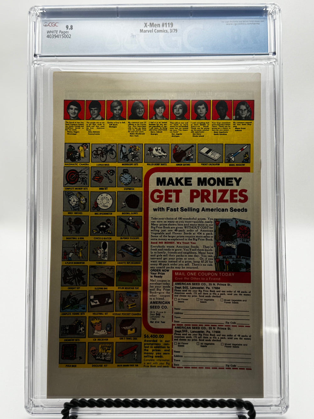 X-Men #119 CGC 9.8 Blue Label 1979 [IN STOCK]