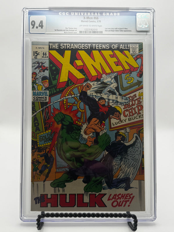X-Men #66 CGC 9.4 Blue Label 1970 [IN STOCK]