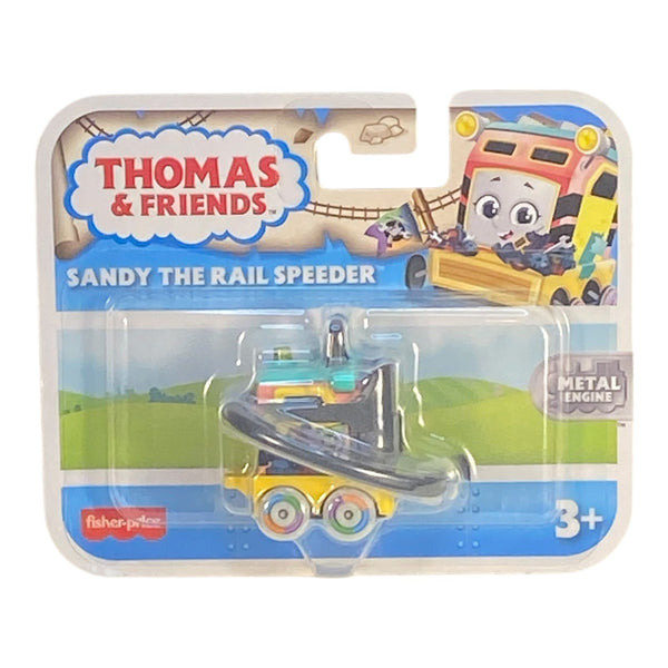 Collectors World Toys Thomas & Friends Sandy The Rail Speeder Push Along Car