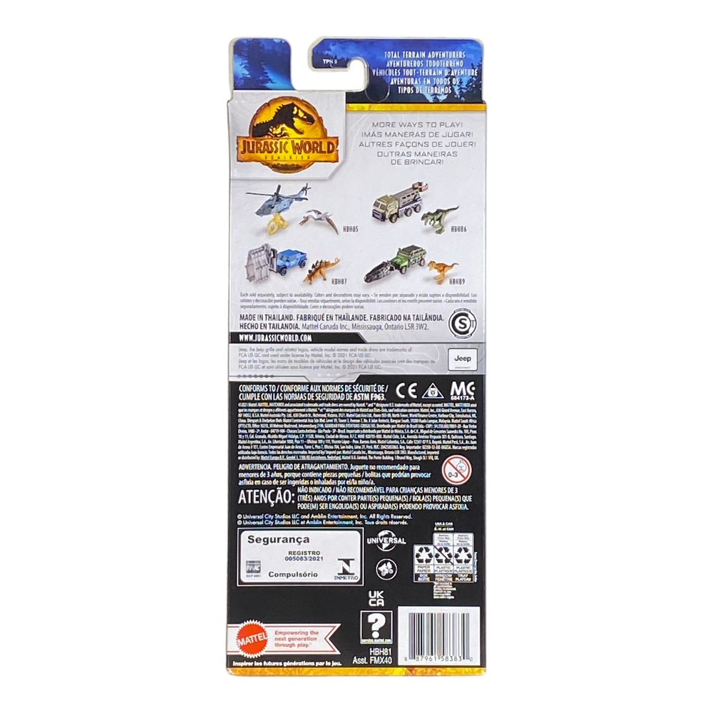 Collectors World Toys Matchbox Jurassic World Dominion | 5 Pack Edition