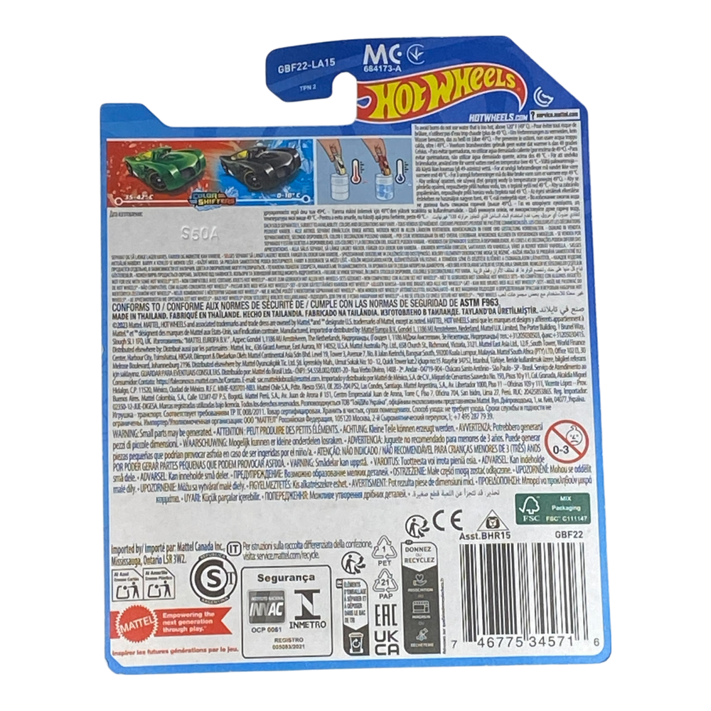 Collectors World Toys Hot Wheels 16 Angels | Color Shifters Series