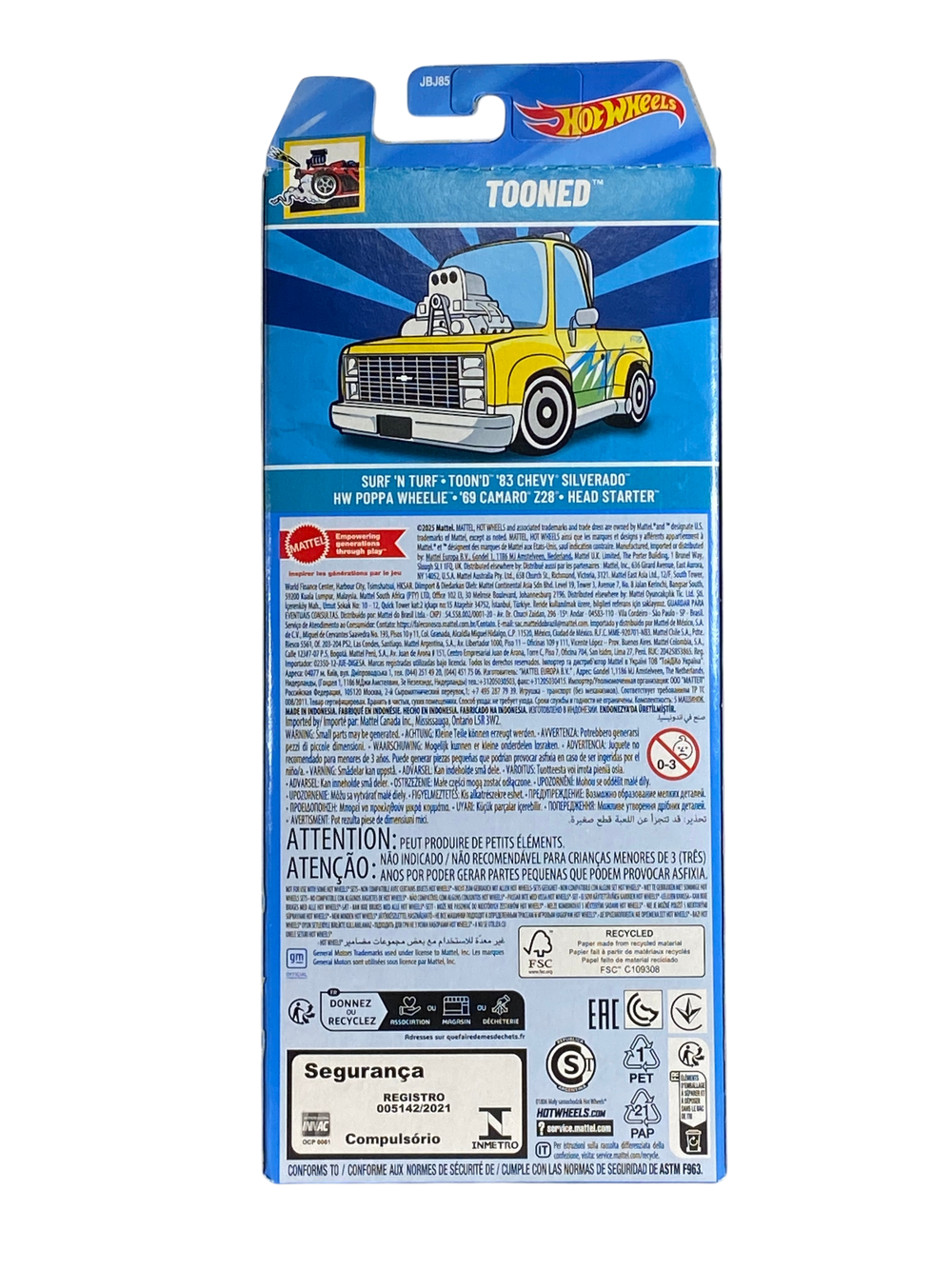 Collectors World Toys Hot Wheels 5 Pack | Tooned Edition
