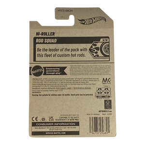 Collectors World Toys Hot Wheels Hi-Roller | Rod Squad Series 5/10