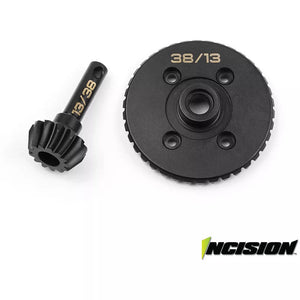 Incision IRC00283 SCX10 / AR60 Bevel Gear Set 38T/13T