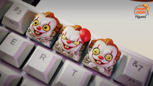 Pennywise - Halloween Style Keyboard Keycaps