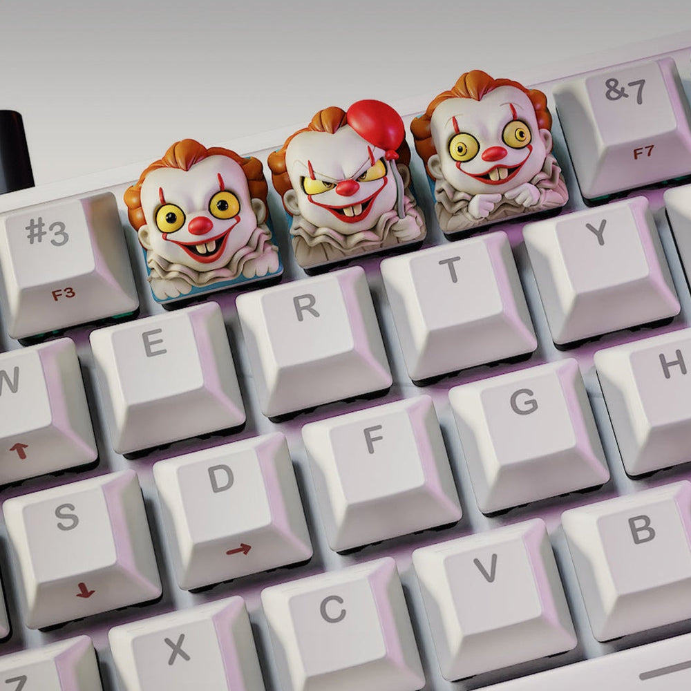 Pennywise - Halloween Style Keyboard Keycaps