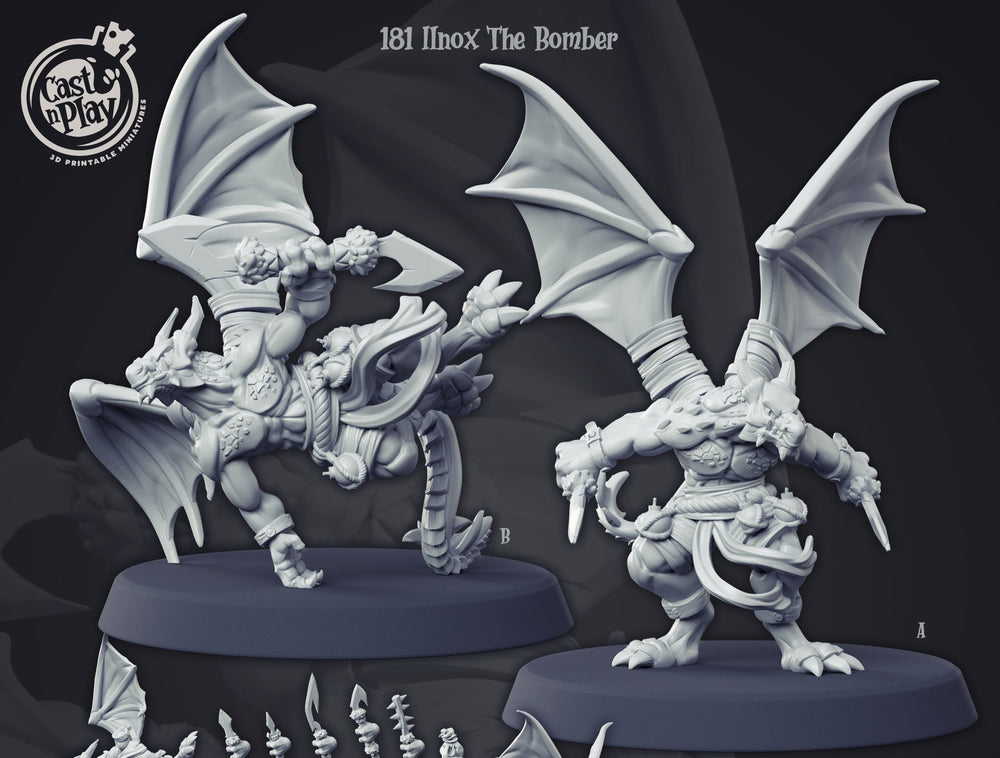 Ilnox the Bomber – Kobold Demolitionist Miniature Set