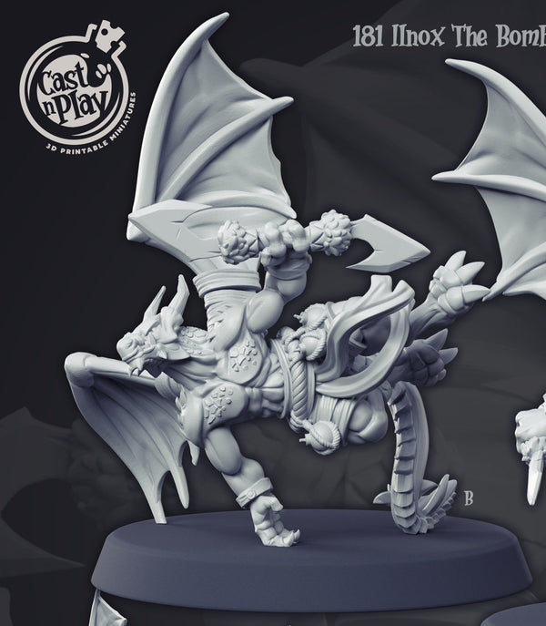 Ilnox the Bomber – Kobold Demolitionist Miniature Set