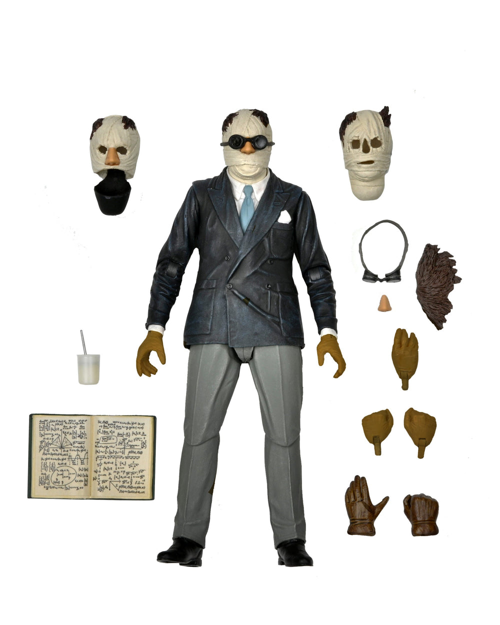 Little Shop of Magic NECA Universal Monsters: Ultimate Invisible Man (COLOR) — Toys and Collectible