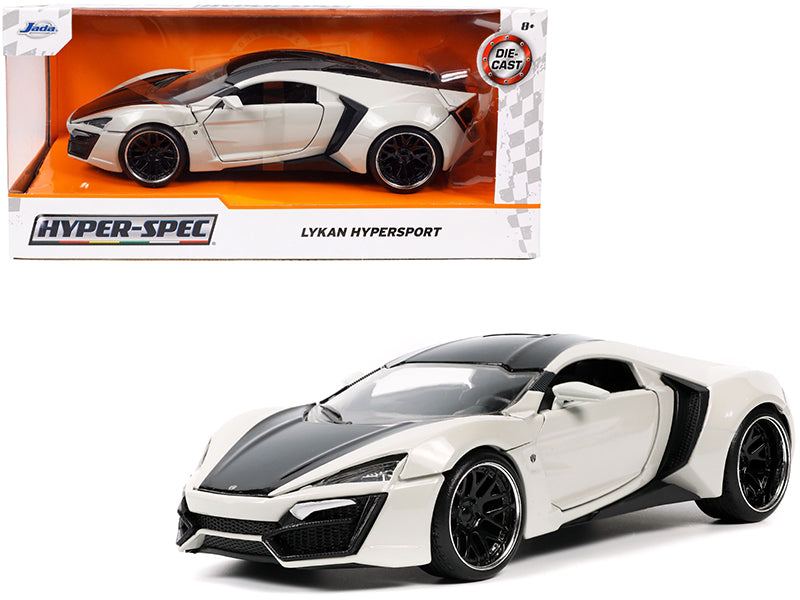 Lykan Hypersport Gray and Black "Hyper-Spec" Series 1/24 Diecast Model Car by Jada — physical