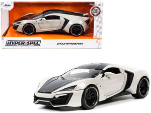 Lykan Hypersport Gray and Black "Hyper-Spec" Series 1/24 Diecast Model Car by Jada — physical