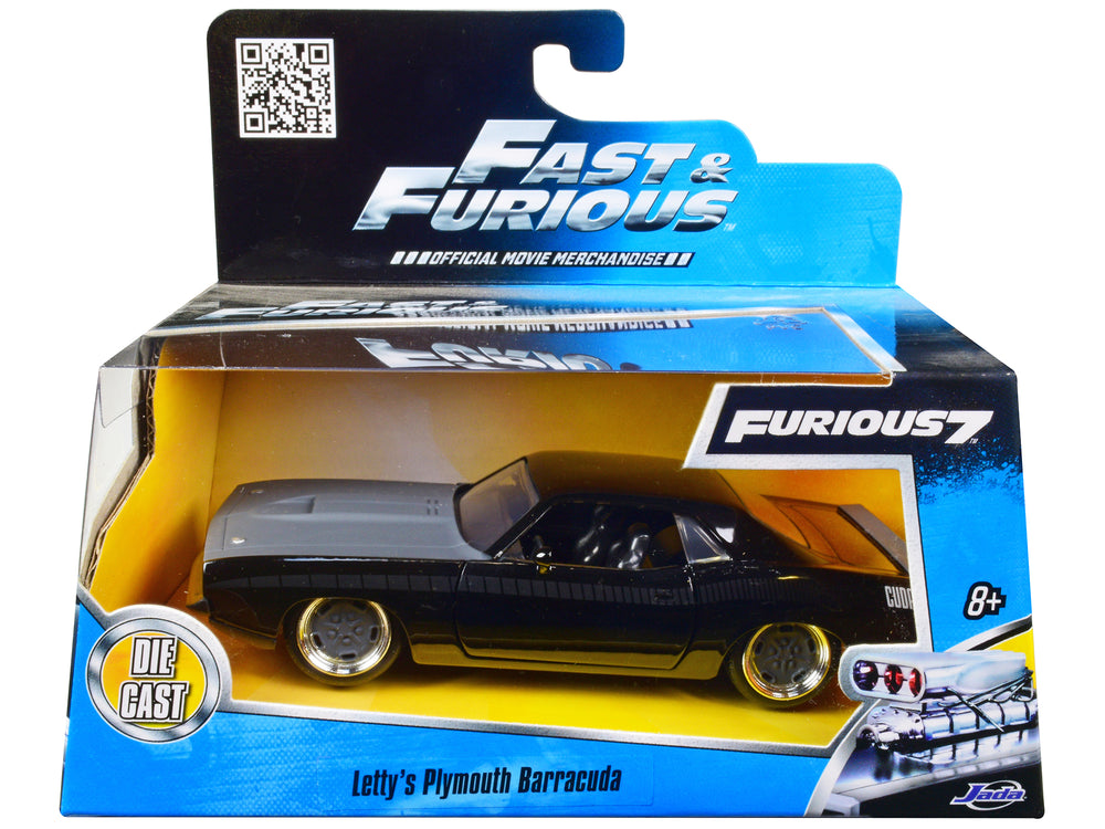 Letty's Plymouth Barracuda "Fast & Furious 7" Movie 1/32 Diecast Model Car by Jada — physical