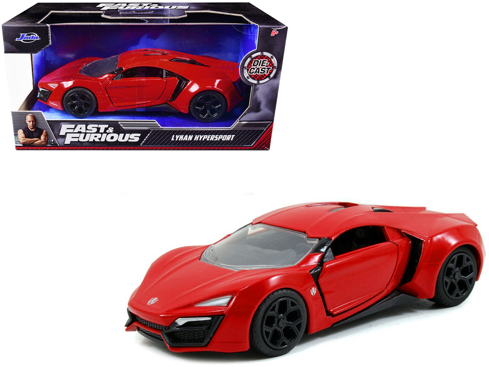 Lykan Hypersport Red "Fast & Furious 7" (2015) Movie 1/32 Diecast Model Car by Jada — physical