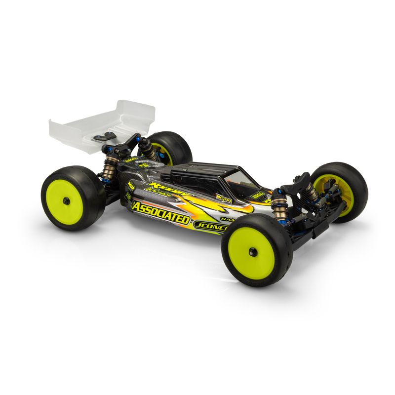 Jconcepts F2 Associated RC10B7 Clear Body w/ Carpet / Turf / Dirt Wing