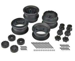 JConcepts JCO3388B Krimson Dually 2.6 dual wheels w adaptors 2 -Black