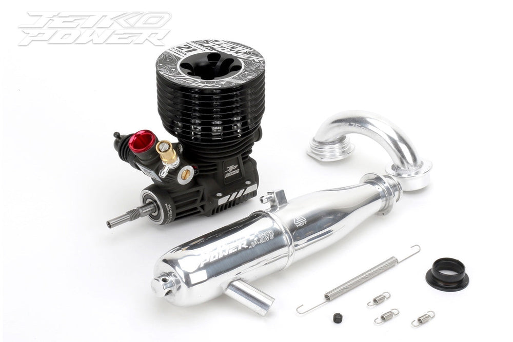 Jetko Power JP-3 .21 Offroad Nitro Engine w Pipe