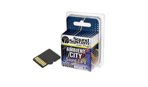 Woodland Scenics JS6908 Just Plug Sound Card Ambient City Model Railroad