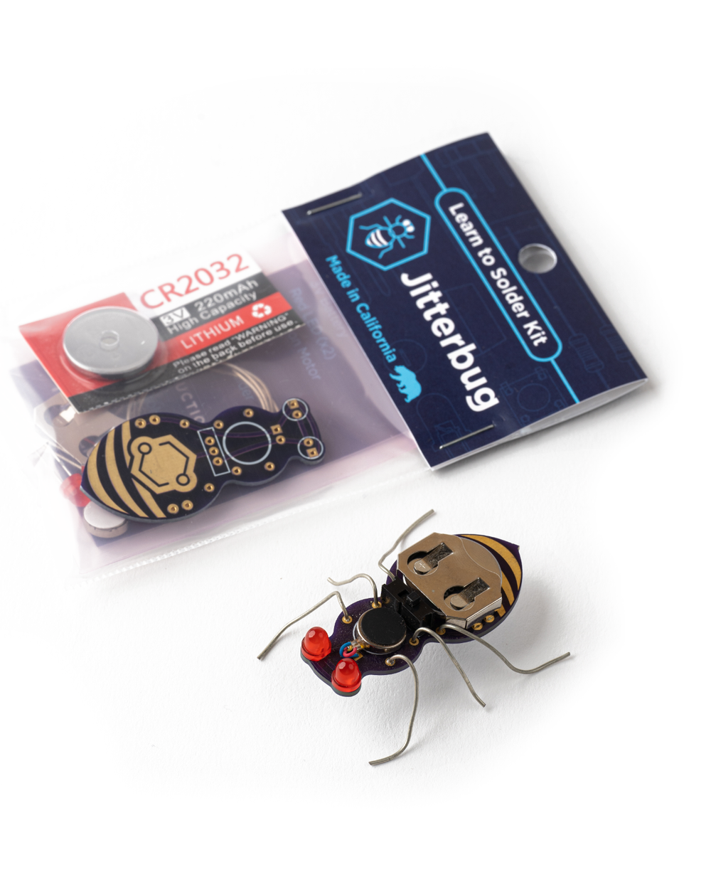 Learn to Solder Kit: Jitterbug - Echo Six Hobbies