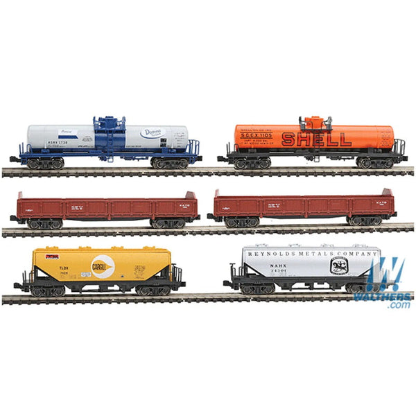 Kato N 106-6275 Mixed Freight Train Set (6 pcs)