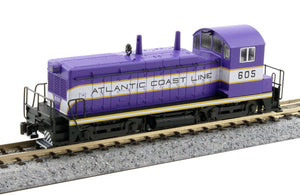 Kato 176-4390 N Scale EMD NW2 Atlantic Coast Line ACL #605 Locomotive DC
