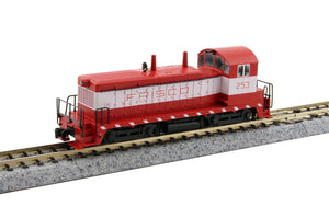 Kato 176-4392 N Scale EMD NW2 Frisco #253 Locomotive DC