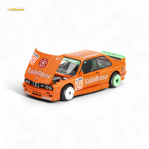 Mini GT x Kaido House BMW M3 E30 KaidoHaus Orange V1 1:64 KHMG177