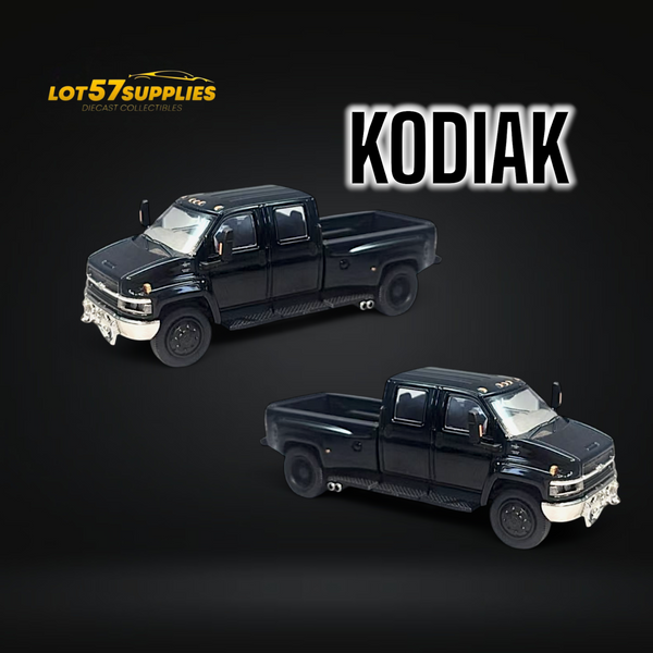 (Pre-Order) GOC Chevrolet KODIAK Pickup - Black 1:64