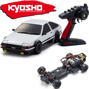 Kyosho 1/10 Electric 2WD Fazer FZD2 Toyota Trueno AE86 White Drift Car
