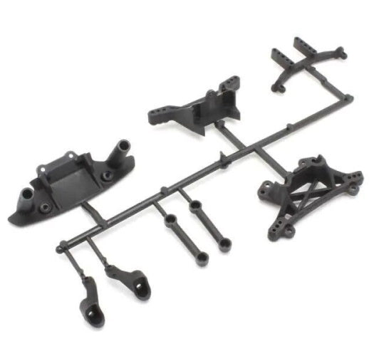 Kyosho KYOFA571 Fazer Rally Bumper, Shock & Body Mount Set