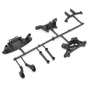 Kyosho KYOFA571 Fazer Rally Bumper, Shock & Body Mount Set