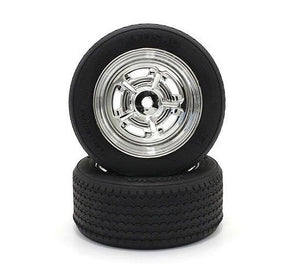 Kyosho FATH703SMM Glued Vintage TC Tire FZ02 (M/Ro style Plate/2 pieces)