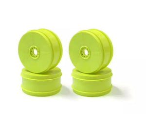 Kyosho IFH006KYB MP9 TKI4 1/8 Off Road Dish Wheels (Yellow) (4)