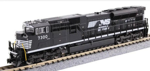 PowerHobby Kato 176-8560 N SD70ACU NS Cab HL #7300 Locomotive DCC Ready