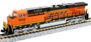Kato 176-8958 N SCALE GE ES44AC BNSF Railway #5858 Swoosh Locomotive