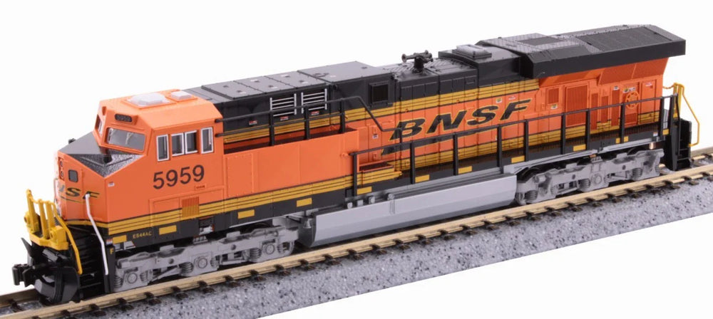Kato 176-8959 N SCALE GE ES44AC BNSF Railway #5859 Swoosh Locomotive