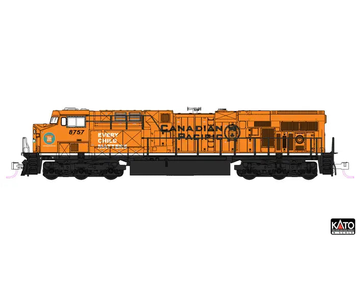 PowerHobby Kato 176-8960 N GE ES44AC Canadian Pacific (Every Child Matters) Locomotive