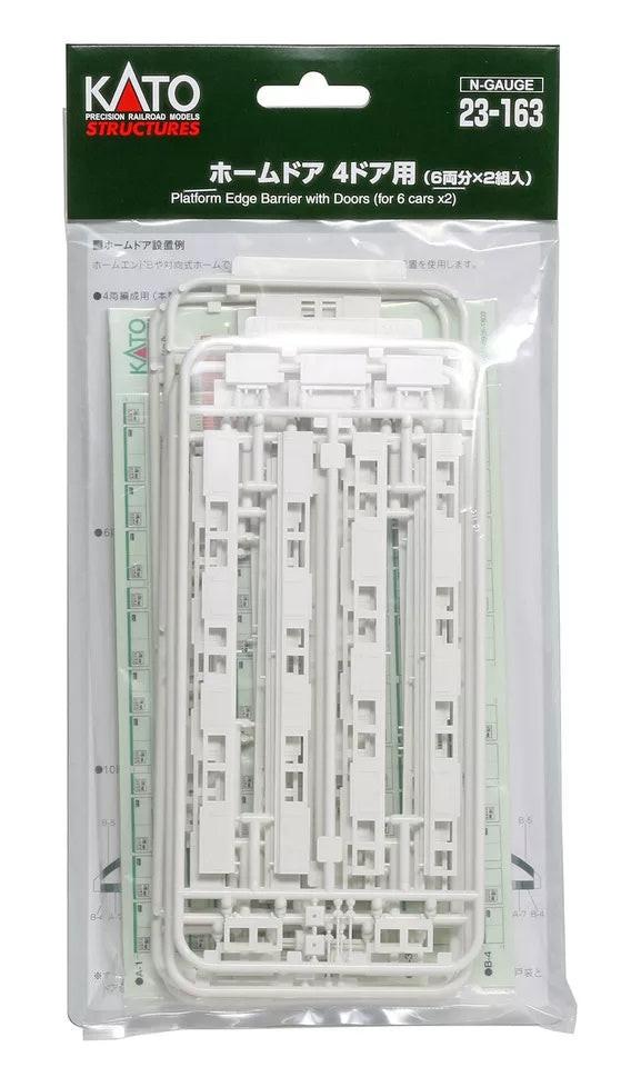 PowerHobby Kato 23-163 N Scale Platfrm Edge Barriers w/door — N Bulidings