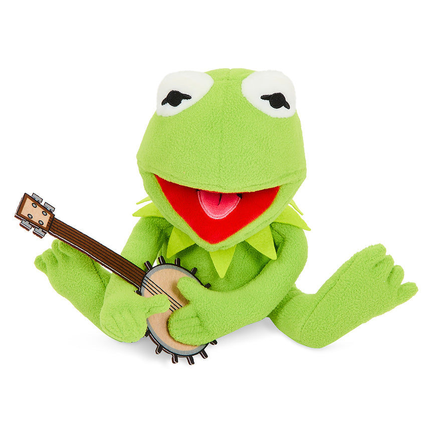 Little Shop of Magic Phunny Plush: The Muppets - Kermit the Frog with Banjo — Toys and Collectible